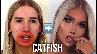 IN DEPTH FACIAL FEMINIZATION MAKEUP TUTORIAL HOW TO  TRANSGENDER TRANSFORMATION MTF [upl. by Aillemac]