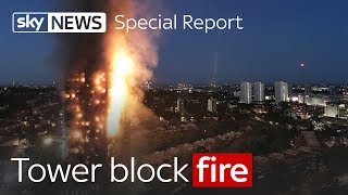 Special Report Tower block fire [upl. by Nera]