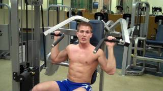 How To Overhead Press Cybex [upl. by Rosenthal291]