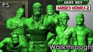 Army Men Sarges Heroes 2 Walkthrough [upl. by Lemart190]