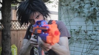 Nerf War Blaster Battle [upl. by Atalayah]