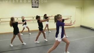 How to Combine Cheerleading Dance Moves [upl. by Alleciram]