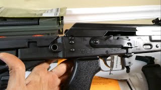 Zastava ZPAP M70 Polymer Unboxing Features and First Impressions [upl. by Charmian]