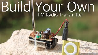 How to build a FM radio transmitter [upl. by Suirauqram]