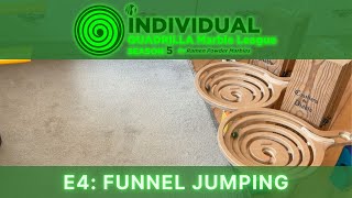 E4 Funnel Jumping FT MariMarbleRacing  Individual Quadrilla Marble League S5 [upl. by Rydder]