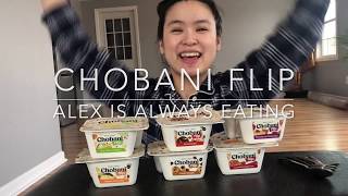 Trying different flavors of Chobani Flip Yogurt [upl. by Malynda178]