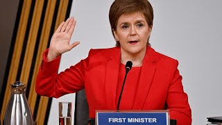 In full Nicola Sturgeon gives evidence to Holyrood inquiry over Alex Salmond investigation [upl. by Assennej]