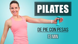 Pilates para Principiantes  14 minutos [upl. by Uzial348]