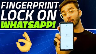 How to Setup Fingerprint Lock on WhatsApp [upl. by Nylirrej342]