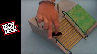 Tech Deck Tutorials Basic Street Tricks [upl. by Idnar]