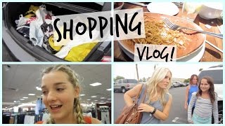 SCHOOL SHOPPING VLOG  Avrey Elle VLOGS 7 [upl. by Nnaycnan275]