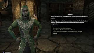 ESO Morrowind Part 8  Barilzars Hirelings [upl. by Kenimod583]