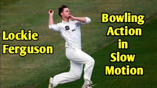 Lockie Ferguson Bowling Action [upl. by Halyk]