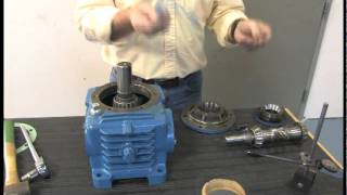 How To Change Bearings on Cone Drive Gearbox [upl. by Noah]