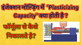 What is Plasticizing Capacity in injection Moulding Machine [upl. by Rorke795]