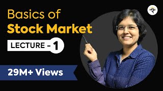 Basics of Stock Market For Beginners Lecture 1 By CA Rachana Phadke Ranade [upl. by Delsman]