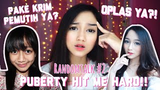 RANDOMTALK 2  KAK NANDA OPLAS PAKE KRIM PEMUTIH PERAWATAN DOKTER Puberty Tips [upl. by Mateya]