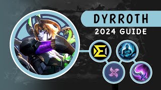 Dyrroth 2024 Guide New Best Build and Emblem Set  Mobile Legends [upl. by Zumwalt981]