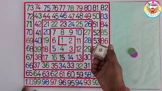 Spiral Board Number Game  Maths Project [upl. by Arv279]