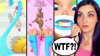 I Tried MORE App Games That Remind Me BEING A GIRL IS WEIRD [upl. by Rayham]