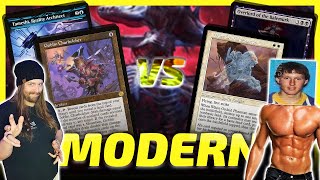 Belcher Vs BW Sewers Paper Modern MtG Gameplay 2025 [upl. by Fidelio806]