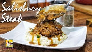 Salisbury Steaks  Salisbury Steak Recipe [upl. by Gitt380]