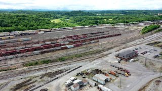 Is There Anything Happening at Norfolk Southerns Sevier Yard Plus Several Stops Along the CNOampTP [upl. by Aryek]