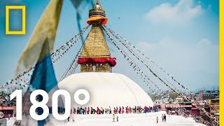 180° Kathmandu City of Temples  National Geographic [upl. by Carol]