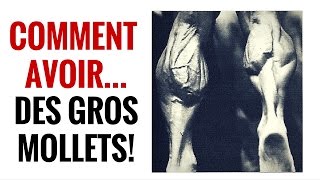 Musculation Comment avoir de gros Mollets [upl. by Annohsed]