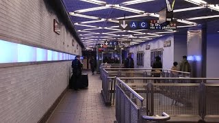 NYC Subway The New Fulton Street Station [upl. by Samohtnhoj967]