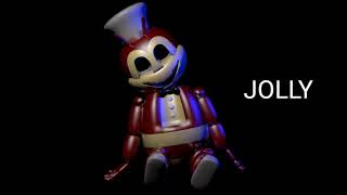 Jolly 1 2 3 Chapter 2 Jollibees Phase 2 all Jumpscare sounds [upl. by Anerec]