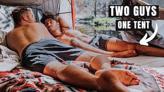 TWO GUYS ONE TENT  OffGrid Adventure [upl. by Faubion864]