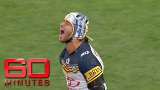 The greatest moment of Johnathan Thurstons NRL career  60 Minutes Australia [upl. by Hofstetter738]