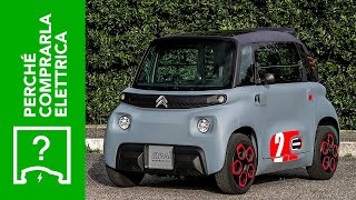 Citroen AMI 2021  Perché comprarla elettrica e perché no [upl. by Westfahl]