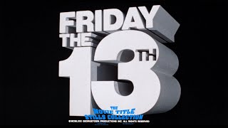 Friday the 13th 1980 title sequence [upl. by Biebel]