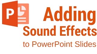 How to add sound effects to your slides in PowerPoint 2016 [upl. by Llennyl]