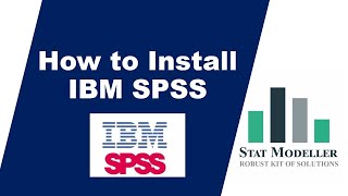 Install IBM SPSS Trial Version  Data Science  Stat Modeller [upl. by Alfonso702]