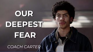 Coach Carter Our Deepest Fear  Inspirational Scene [upl. by Donahoe]