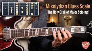 The Mixolydian Blues Hybrid Scale  The Holy Grail of Major Soloing [upl. by Licec319]