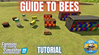 GUIDE TO BEES  Farming Simulator 22 [upl. by Kreis]