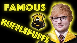 Famous Hufflepuffs IRL and in Harry Potter [upl. by Rehtul]