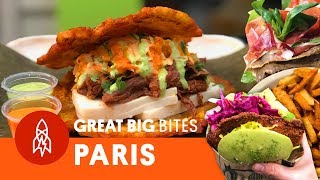 5 of the Best Street Food Finds in Paris [upl. by Rosenkrantz957]