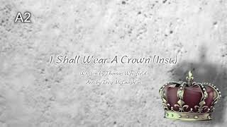 I Shall Wear A Crown Instrumental Trey Mclaughlin version by Thomas Whitfield [upl. by Koeninger]