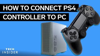 How To Connect Your PS4 Controller To A PC 2022 [upl. by Naletak606]