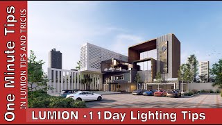 One Minute Rendering Tip for Lumion 11  SERIES  72 [upl. by Xonnel747]