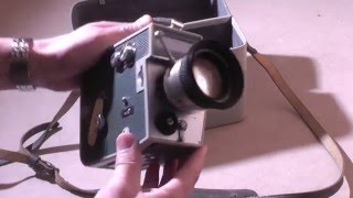 Pentaflex 8mm Filmkamera [upl. by Leirbag546]