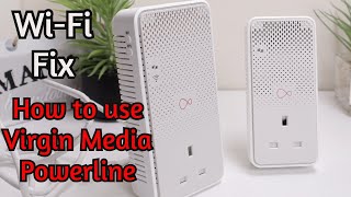 How To Use Virgin Media Powerline Adapters [upl. by Forland]