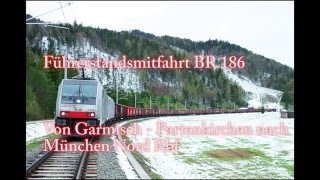 4k Führerstandsmitfahrt GarmischPartenkirchen  Starnberg  München Nord [upl. by Meeka]