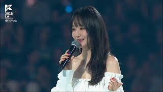 Davichi 다비치  8282 Live KCON 2018 LA [upl. by Berlyn]