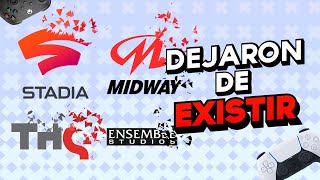 5 COMPAÑÍAS DE VIDEOJUEGOS QUE DEJARON DE EXISTIR  Ridiculeando [upl. by Anowahs]